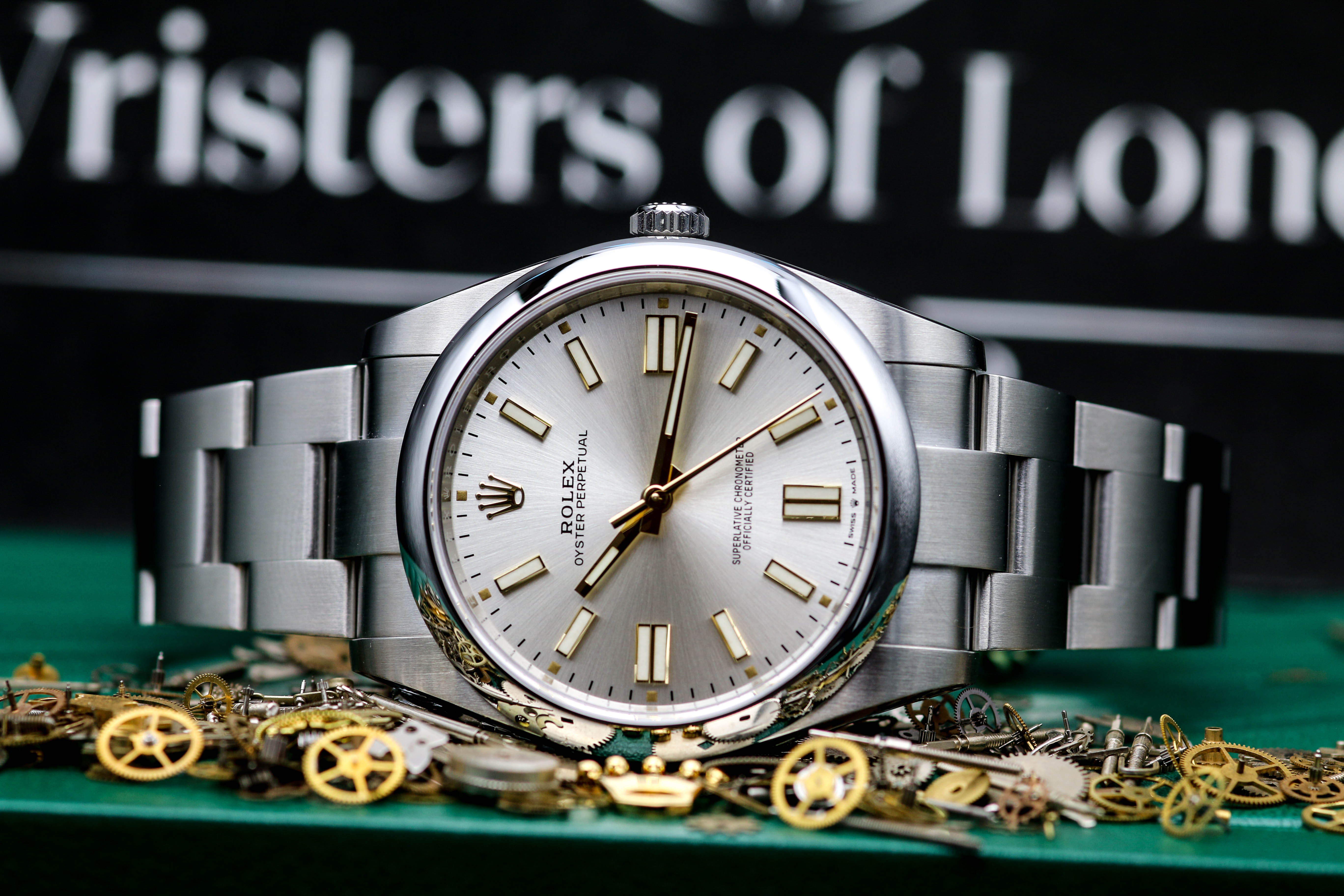 2021 Rolex 124300 Silver Dial Oyster Perpetual 41 Wristers Of London