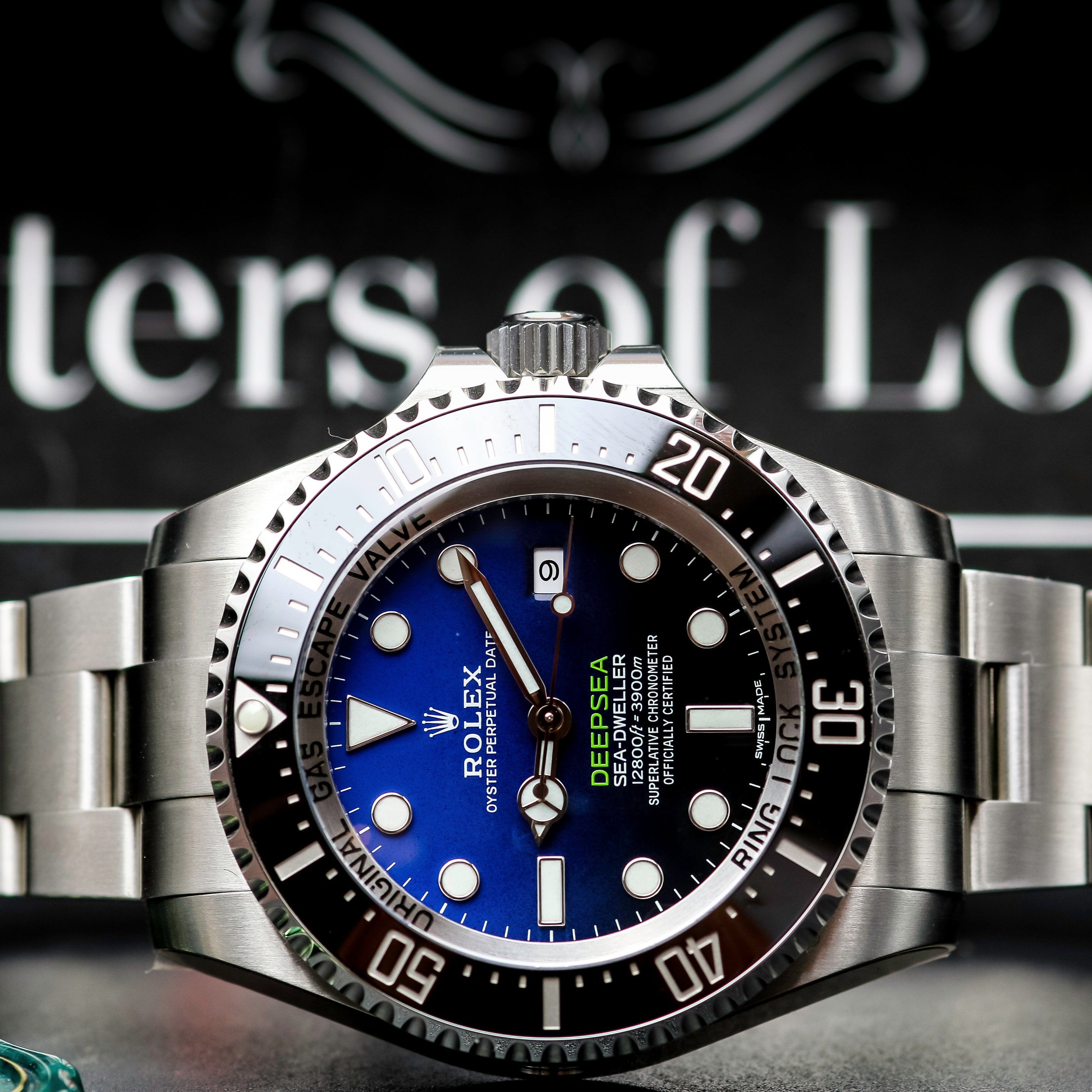 tekst Væsen klodset 2017 Rolex 116660 Deep Sea 'James Cameron' – Wristers Of London
